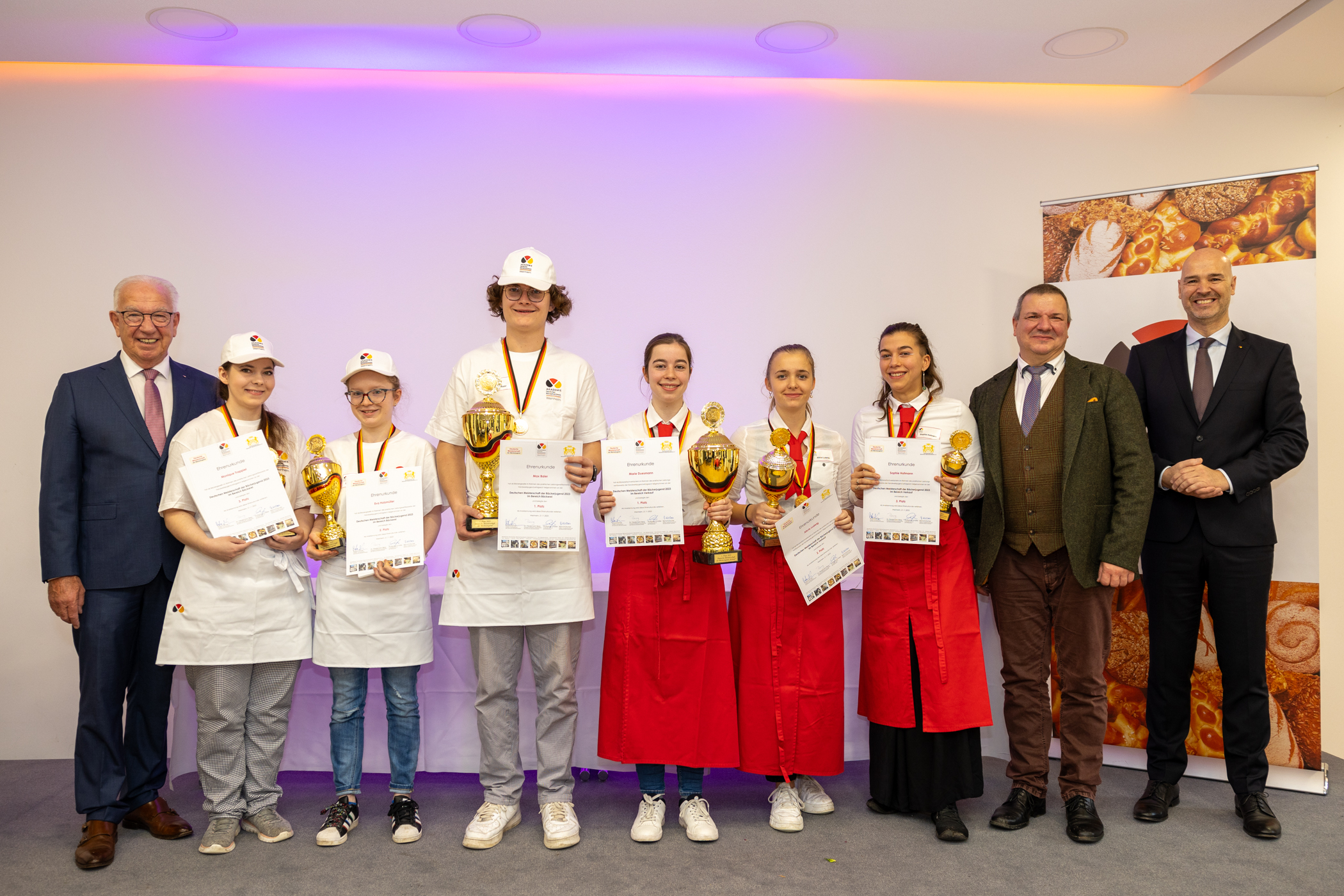 Deutsche Meisterschaft der Bäckerjugend in Weinheim: Wimpernschlagfinale bei den Jahrgangsbesten
