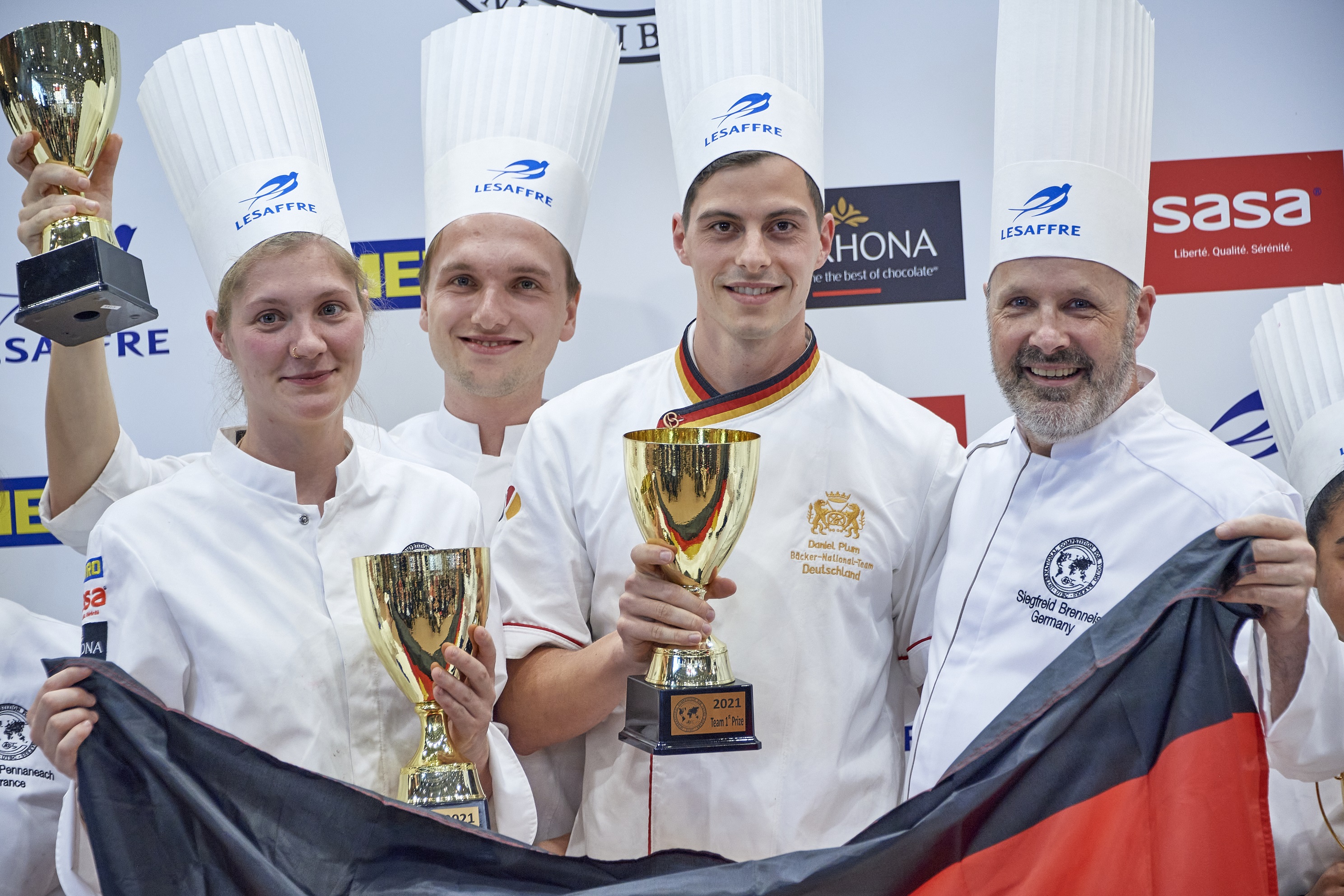 Deutschland gewinnt in Frankreich die Bäckerjugend-Weltmeisterschaft