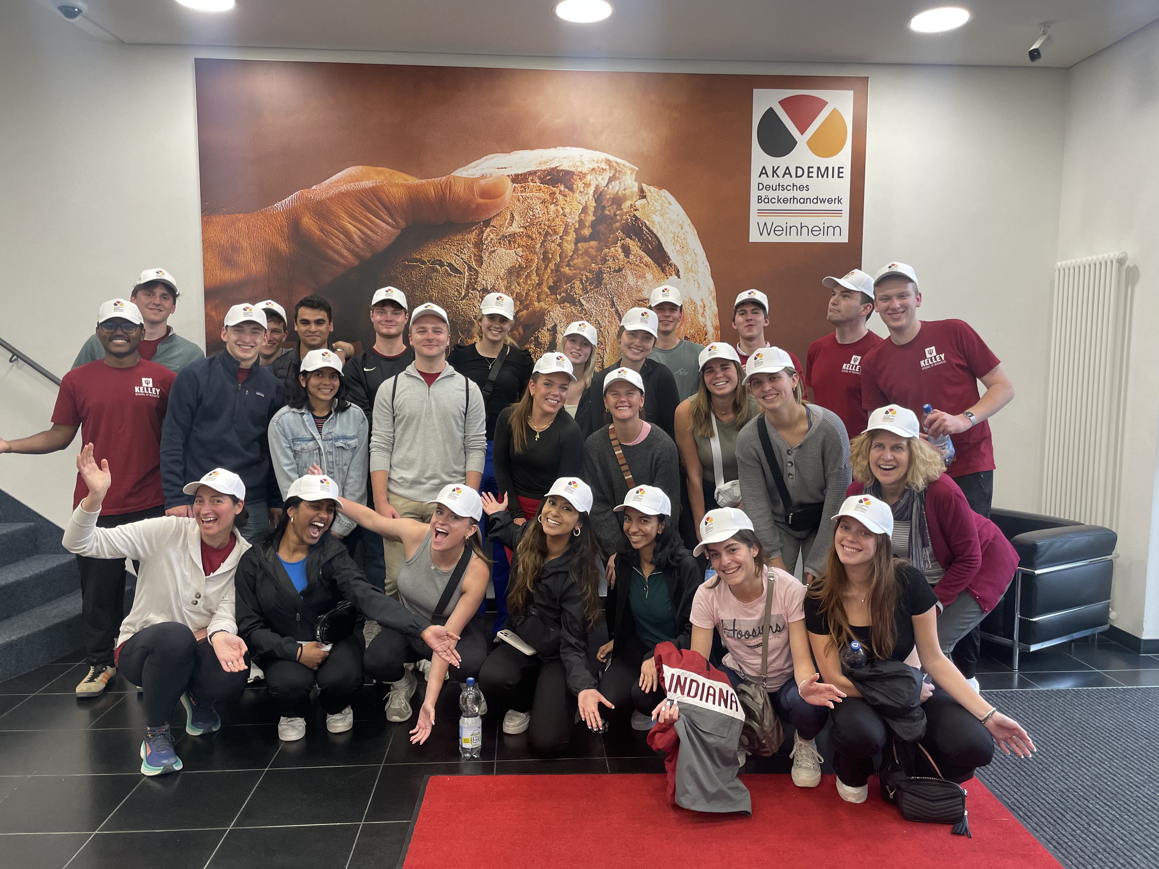 Studenten aus Indianapolis (USA) besuchen Bundesakademie Weinheim