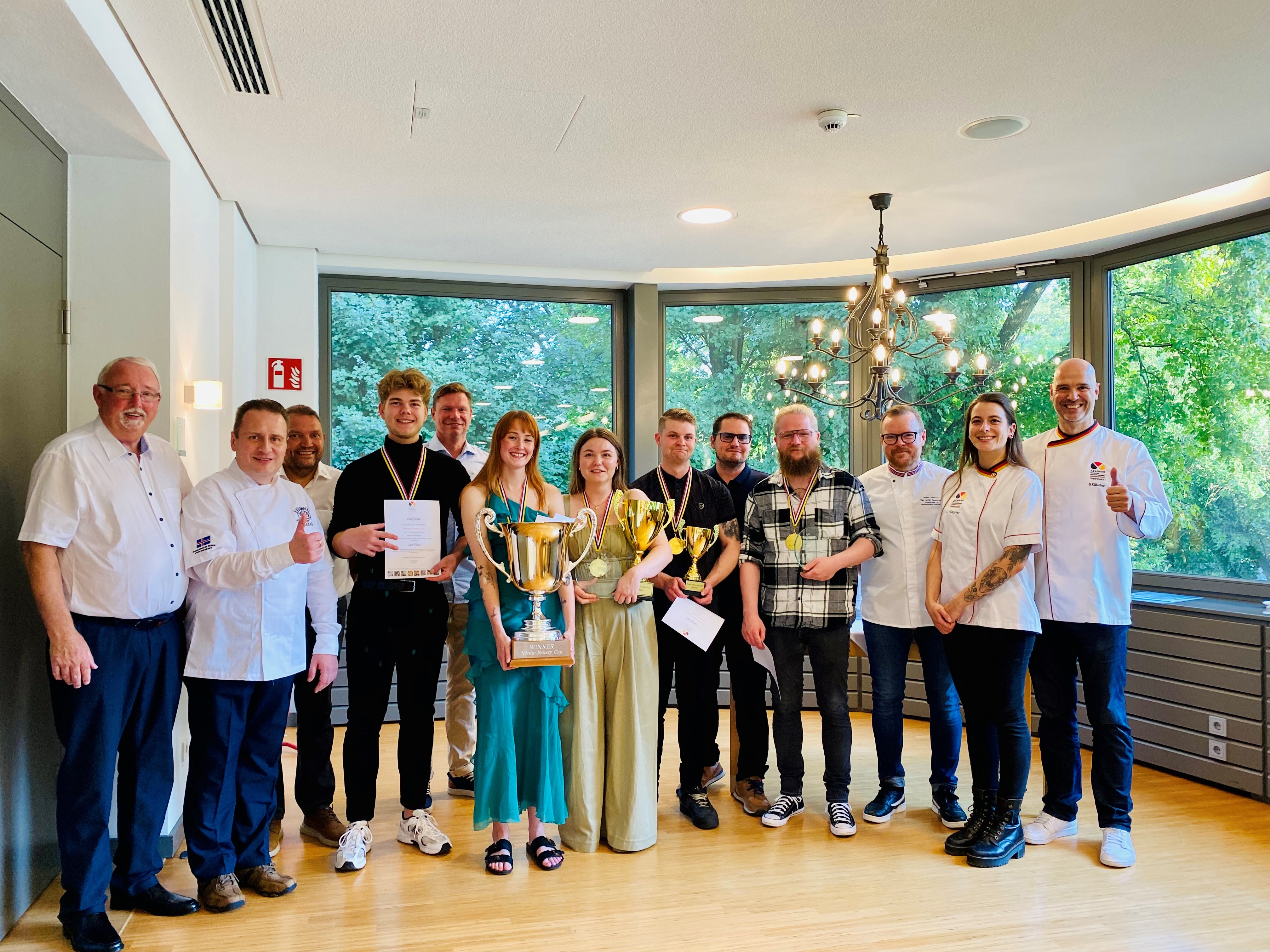 Skandinavische Teams glänzten beim Nordic Bakery Cup in Weinheim 