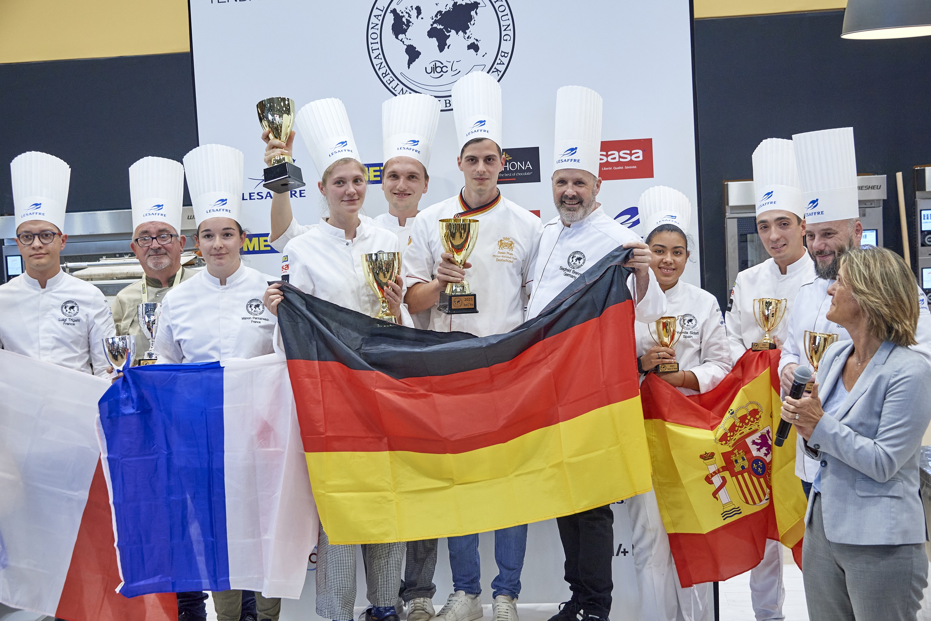Deutschland gewinnt in Frankreich die Bäckerjugend-Weltmeisterschaft